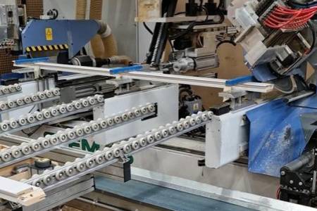 Door frame processing machine STEMAS 01 CFL Door frame processing machine STEMAS 01 CFL - Thumbnail 5