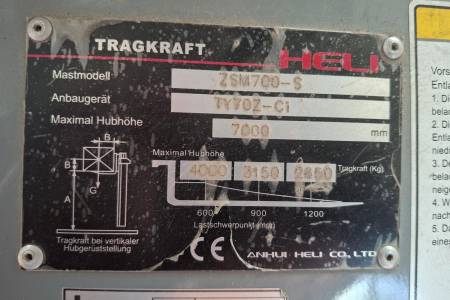 Forklift truck HELI CPYD70 Forklift truck HELI CPYD70 - Thumbnail 70