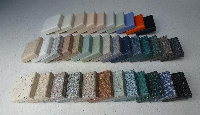 Corian Color Group Chart