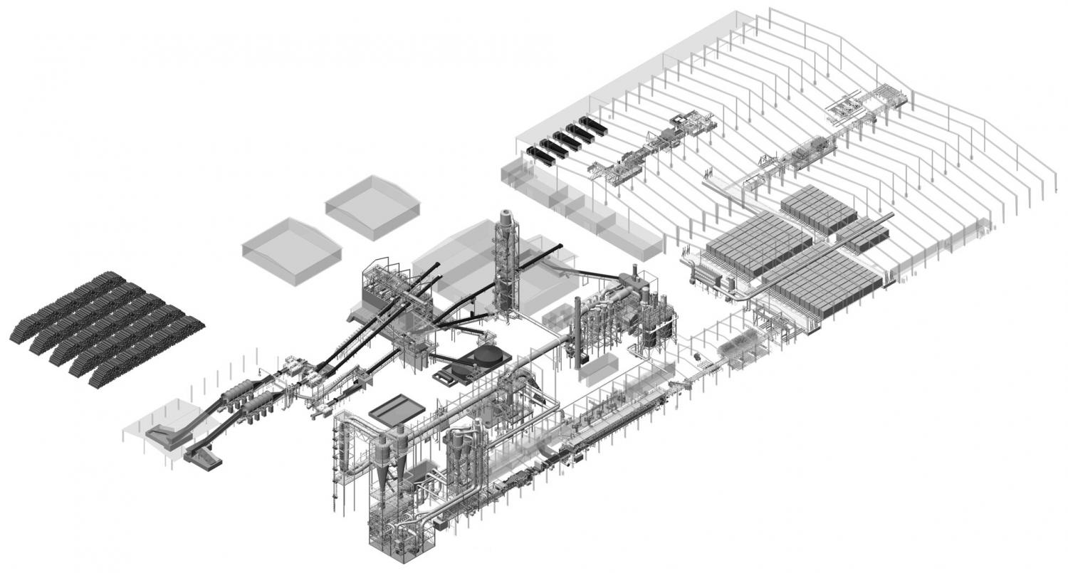 Production plant for MDF panels - WOOD TEC PEDIA